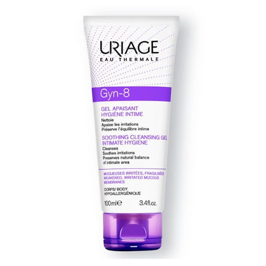 Uriage Gyn-8 Intimate Hygiene Soothing Cleansing Intimate Area Cleansing Gel 100ml