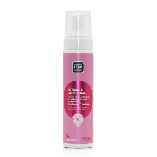 Pharmalead Intimate Mild Foam Απαλός Αφρός Καθαρισμού για την Ευαίσθητη Περιοχή 200ml