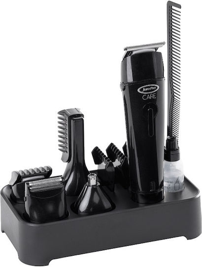 Juro-Pro Professionelles Set Wiederaufladbar Haarschneidemaschine Schwarz PR-1908
