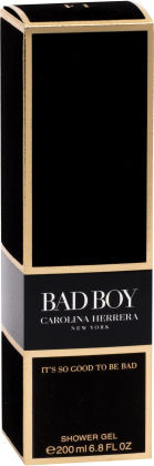 Carolina Herrera Bad Boy Bubble Bath Gel For Men & Citrus Scent 200ml