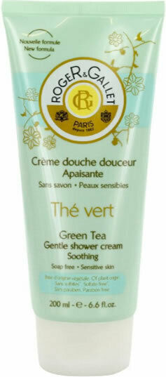 Roger & Gallet The Vert Green Tea Soothing Shower Cream με Aloe Vera & Άρωμα Γιασεμί 200ml