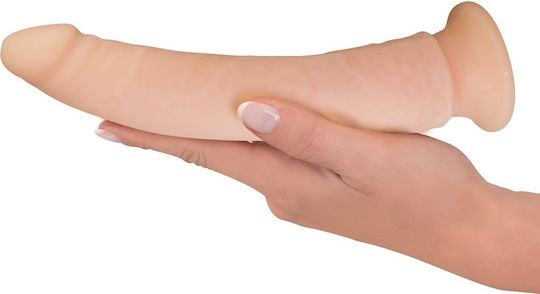 Nature Skin Soft Dong Плът Реалистично дилдо Със смукателна чашка Телесен 24см