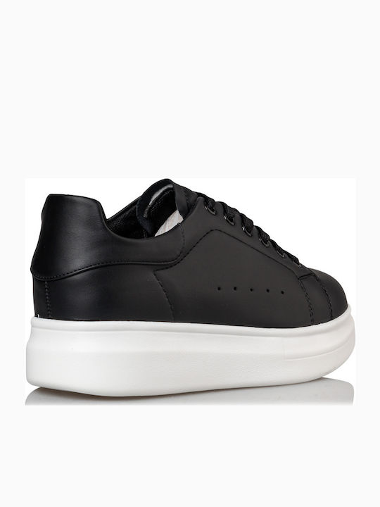 Damen Flatforms Sneakers Schwarz