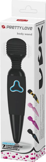 Pretty Love Body Wand Vibrator Massage 25cm Black
