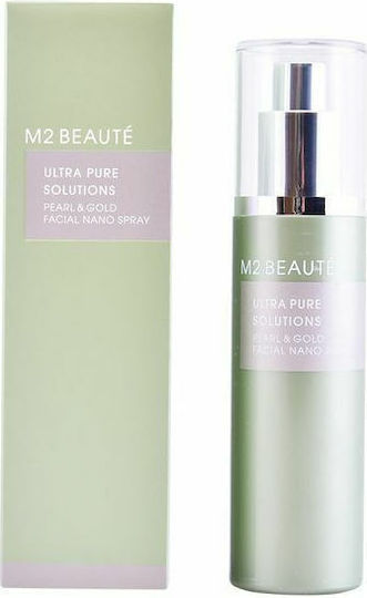M2 Beaute Ultra Pure Solutions Facial Nano Spray Lotion Αφαίρεσης Μακιγιάζ Προσώπου 75ml