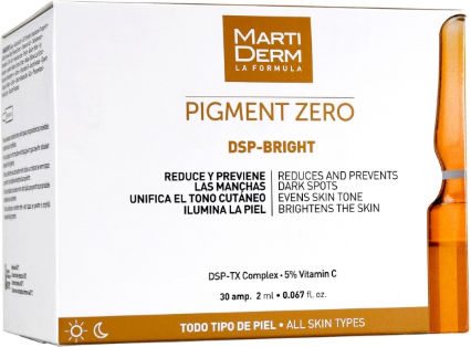 Martiderm Pigment Zero Dsp-Bright Anti-aging Serum Face with Vitamin C for Radiance 30x2ml