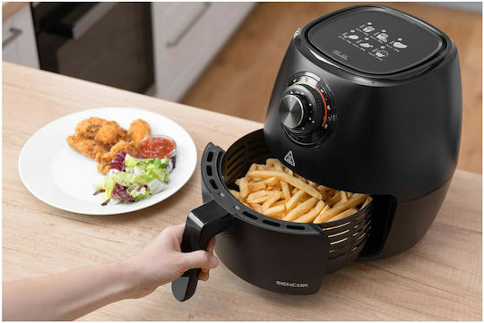 Sencor Friteuză cu aer cu Wi-Fi 3.5lt Negru SFR 3130BK