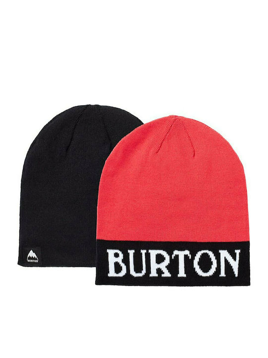 Billboard Beanie Reversibil Căciulă Pentru Femei Roz/Negru Adevărat