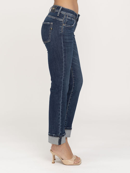 Monica Damenjeans Mittelhohe Taille in Schlanker Passform