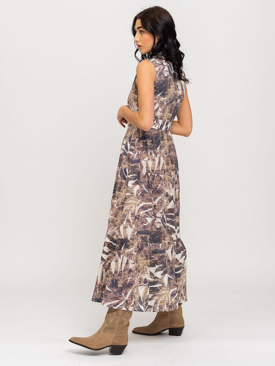 Alyssa Rochie De Vară Maxi Rochie-Cămașă Violet 67-010.047.N0000