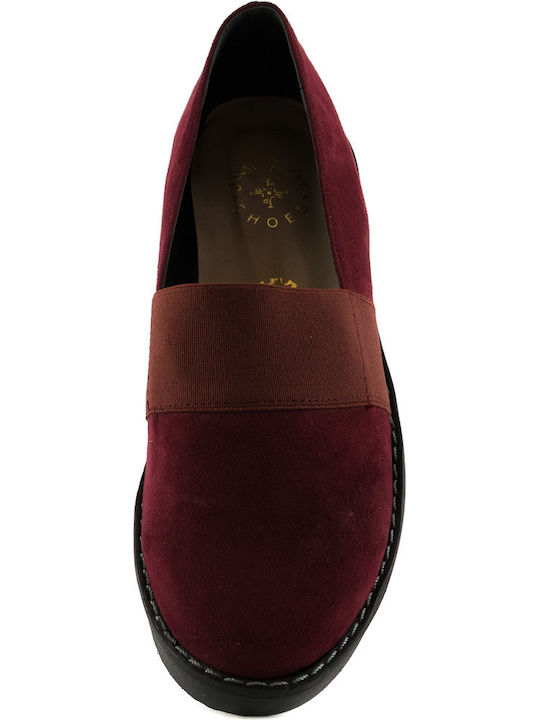 Γυναικεία Slip-On Μπορντό
