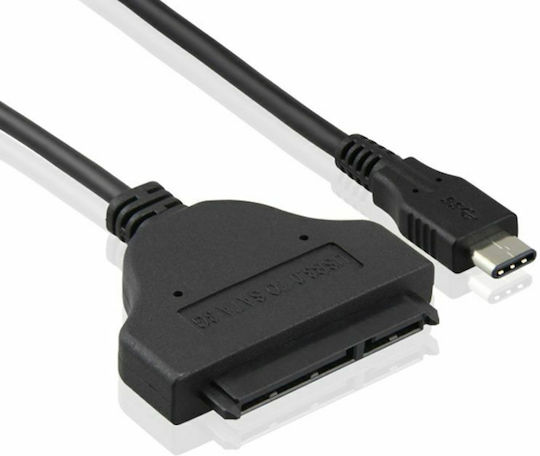 57933 USB to SATA Μαύρο
