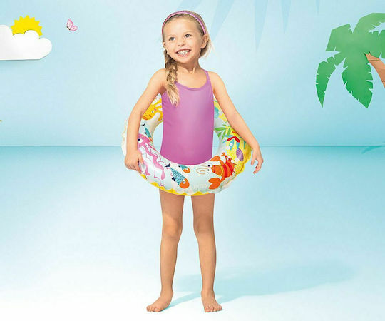 Intex Under The Sea Kids' Swim Ring with Diameter 51cm. for 3-6 Years Old 56205