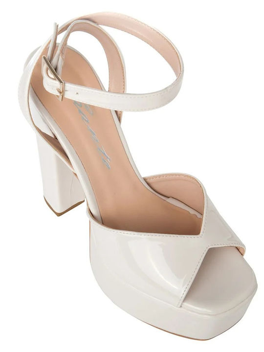 Sandals from Patent Leather Off White