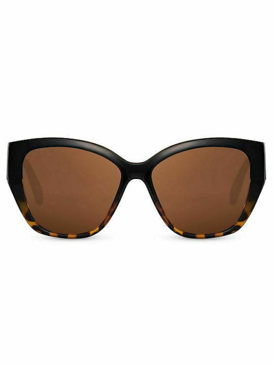 Solo-Solis Sonnenbrillen mit Mehrfarbig Rahmen und Braun Linse NDL6054