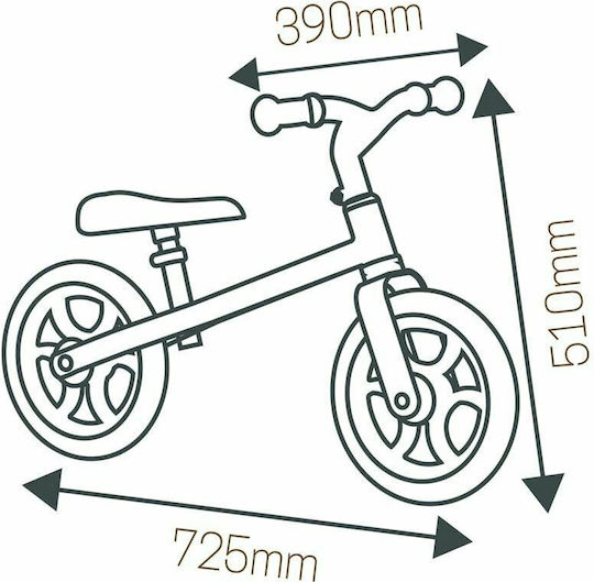 Smoby Παιδικό Ποδήλατο Ισορροπίας First Bike Λευκό