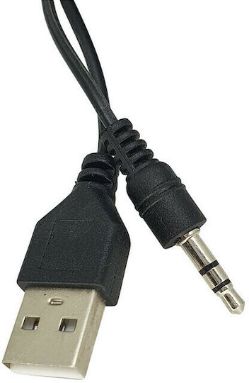 HT-122 Компютърни тонколони 2.0 с мощност 2.5W в Черен цвят