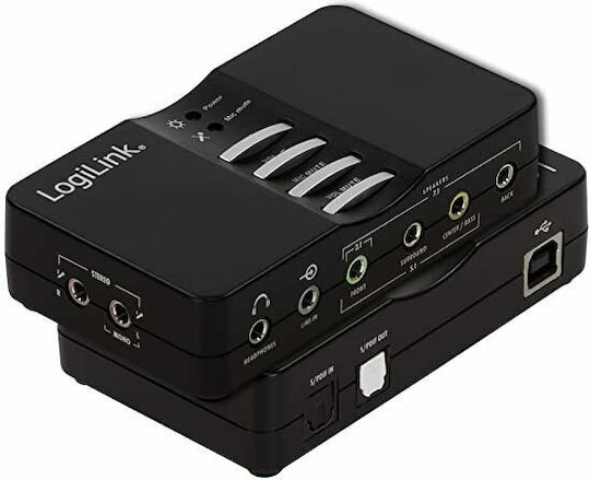 LogiLink Външна USB Звукова карта 7.1 UA0099