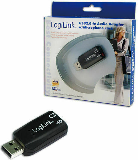 LogiLink Εξωτερική USB Κάρτα Ήχου 5.1 UA0053