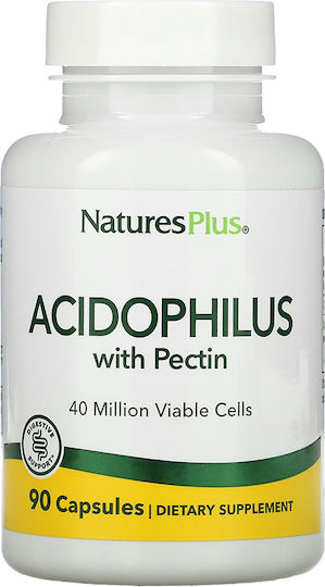 Nature's Plus Acidophilus Probiotics 100mg with Pectin 90 caps