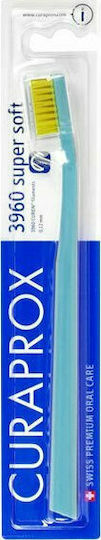 Curaprox CS 3960 Manual Toothbrush Super Soft Petrol Blue - Yellow