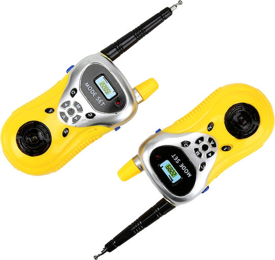 AG490 Walkie Talkie with Monochrome Display Yellow 2pcs