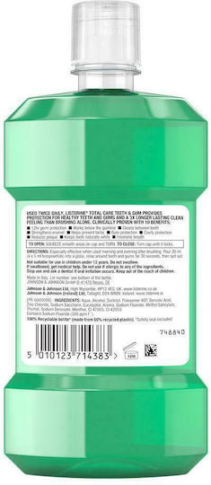 Listerine Teeth & Gum Defence Mouthwash 2x0ml