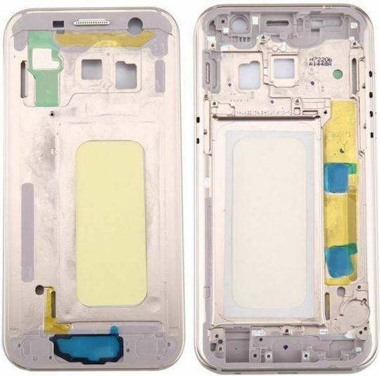 Междураменна рамка Златист за Galaxy A3 2017