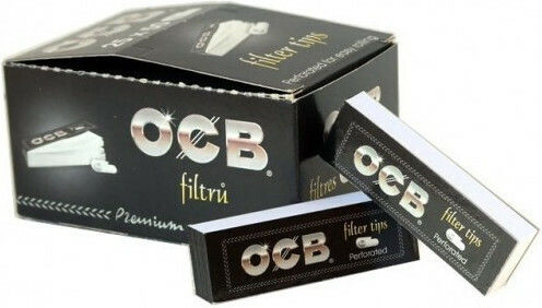 Ocb Τζιβάνες Perforated 60mm Λευκό 50τμχ