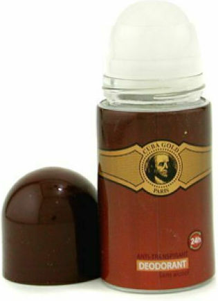 Cuba Gold Original Roll-On Αποσμητικό 24h σε Roll-On 50ml