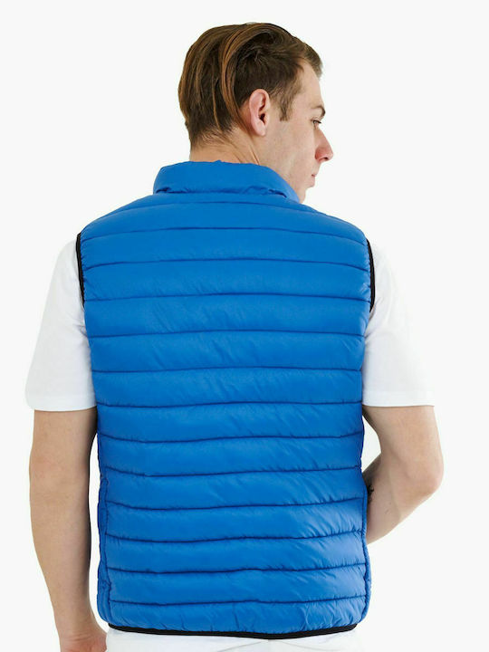 U.S. Polo Assn. Men's Sleeveless Puffer Jacket Blue