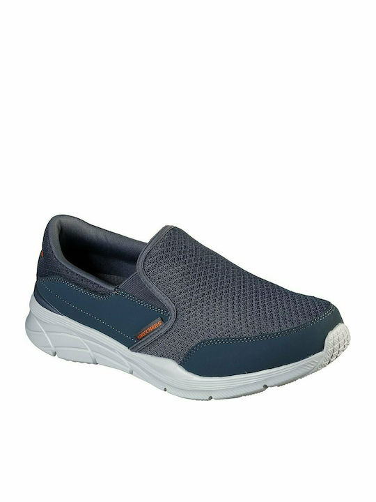 Skechers Relaxed Fit Equalizer 4.0 Ανδρικά Slip-On Γκρι