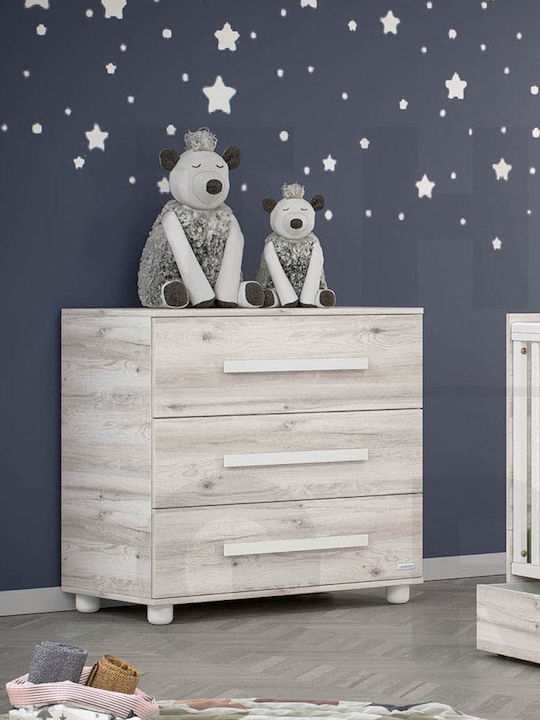 Casababy Nova Σετ Βρεφικού Δωματίου με Κρεβάτι & Συρταριέρα Μπεζ / Λευκό Casababy Nova Σετ Βρεφικού Δωματίου με Κρεβάτι & Συρταριέρα Μπεζ / Λευκό