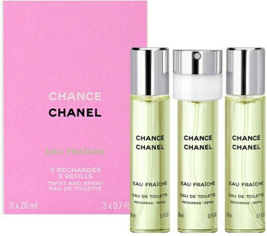 Chanel Chance Refills 3x20 Damen Set mit Eau de Parfum 3Stück