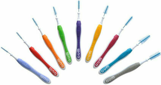 GUM 1514 Interdental Brushes 1.3mm Yellow 6pcs