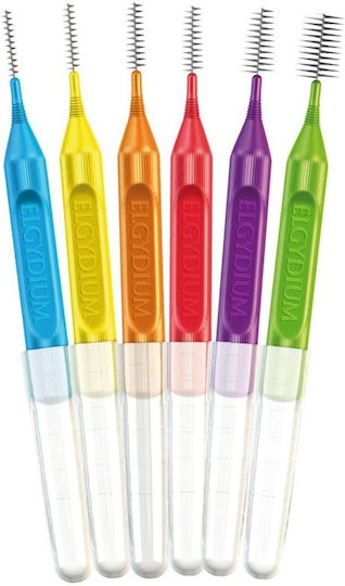 Elgydium Clinic Mono Compact Interdental Brushes 0.7mm Red 4pcs