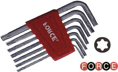 Force Set chei Torx cu 7 bucăți în formă L