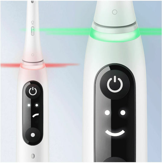 Oral-B iO Series 6 Electric Toothbrush with Pressure Sensor and Travel Case White