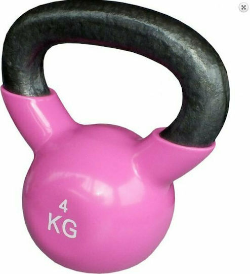 Mambo Max Kettlebell din Fontă 4kg Roz