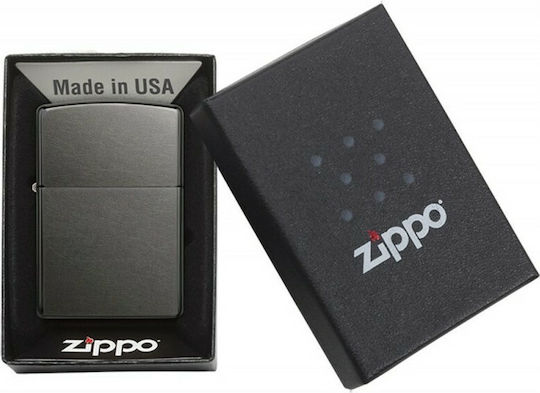 Zippo Classic Αντιανεμικός Αναπτήρας Φλόγας σε Μαύρο χρώμα
