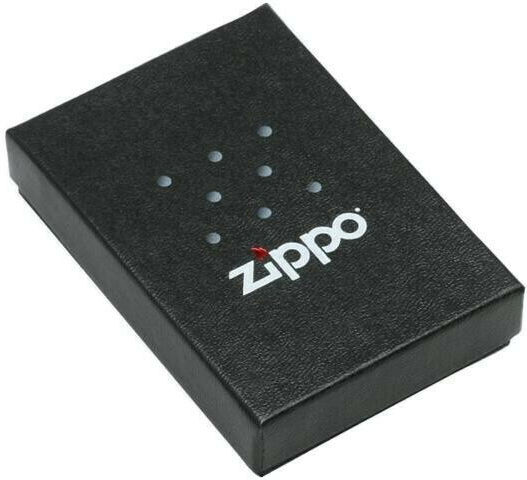Zippo Compass Ветроустойчив Запалка с Пламък в Сребрист Цвят