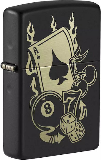 Zippo Oil Lighter Black