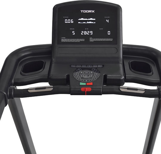 Toorx Voyager Plus App Ready 3hp Ηλεκτρικός Αναδιπλούμενος Διάδρομος Γυμναστικής για Χρήστη έως 120kg