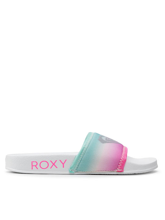 Roxy Παιδικές Σαγιονάρες Slides Πολύχρωμες