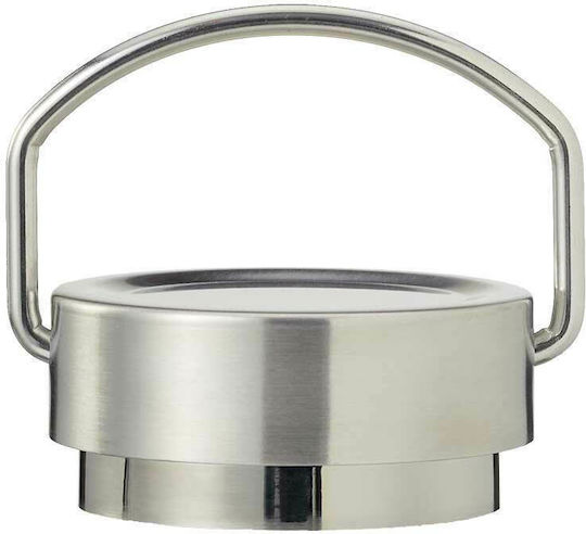 Fresk Kids Water Bottle Thermos Stainless Steel with Straw Deer Amber 350ml