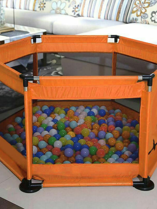 Playpen with Mattress Orange