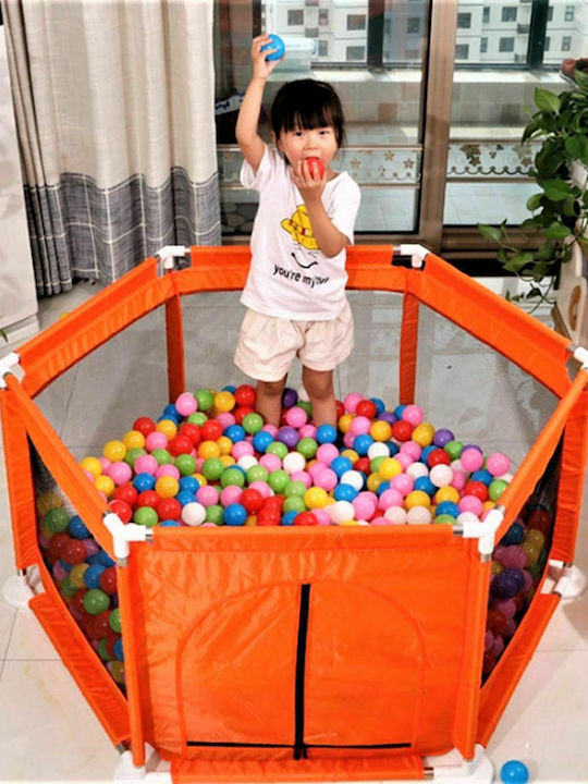 Playpen with Mattress Orange