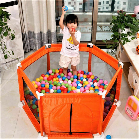 Playpen with Mattress Orange