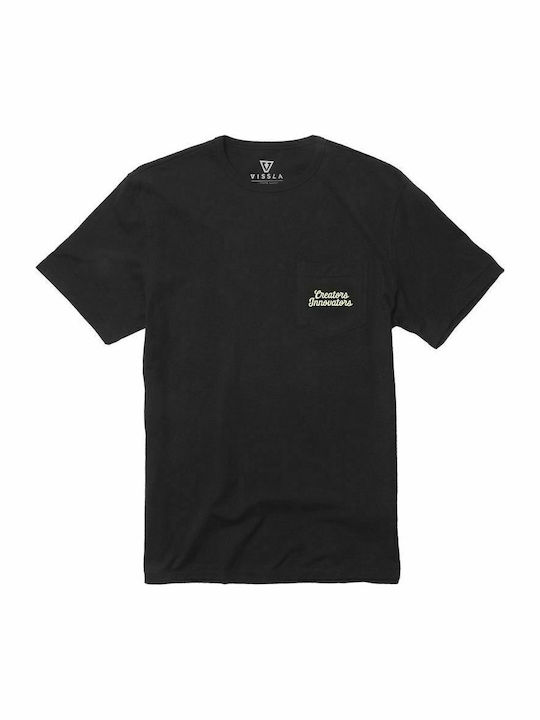T-shirt Μαύρο