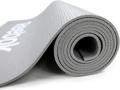 Reebok Στρώμα Γυμναστικής Yoga/Pilates Γκρι (173x61x0.4cm)